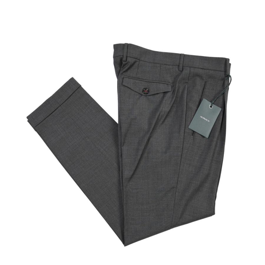 BERWICH ベルウィッチ / RETRO THECA 1P スラックス ワンタック パンツ コットン ストレッチ グレー / 26SS / セール | BERWICH | 12