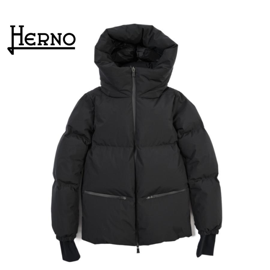 HERNO ヘルノ / FUNCTIONAL WARDROBE ダウンジャケット フーディー アウター PRO-METEO ポリエステルブラック / 26-27AW | HERNO