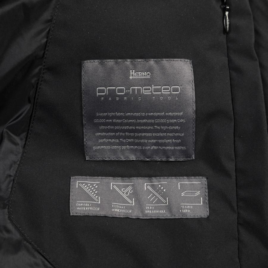 HERNO ヘルノ / FUNCTIONAL WARDROBE ダウンジャケット フーディー アウター PRO-METEO ポリエステルブラック / 26-27AW | HERNO | 10