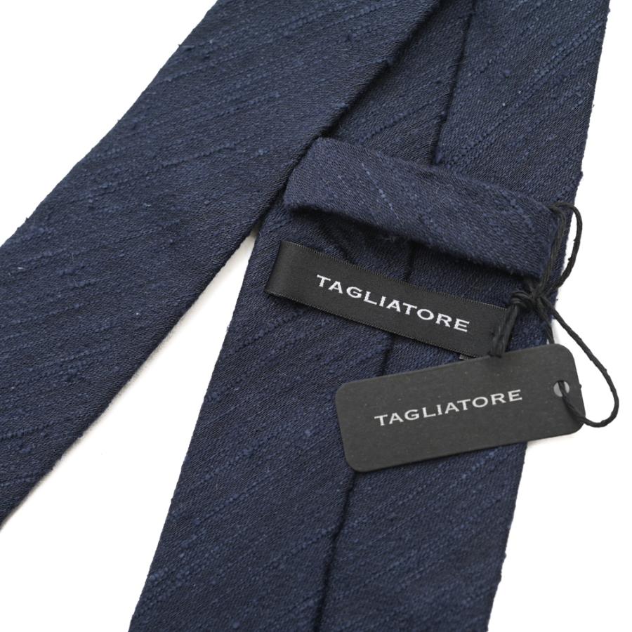 TAGLIATORE タリアトーレ / ネクタイ シルク100% 織柄 ネイビー / 26-27AW | TAGLIATORE | 05