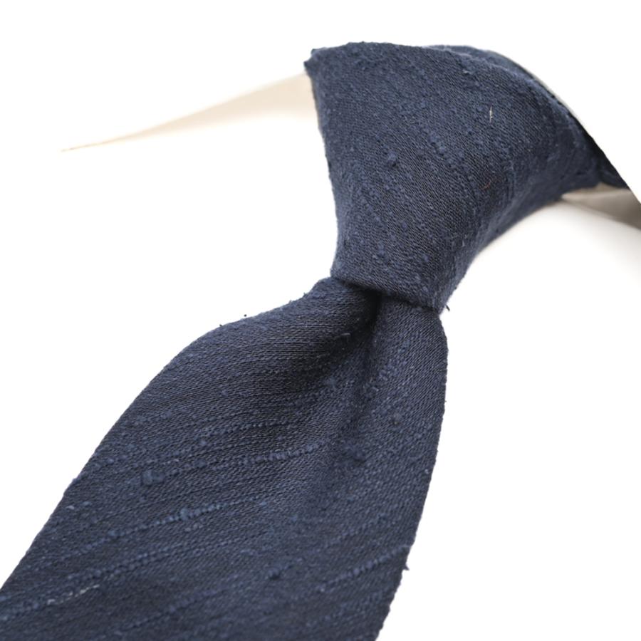 TAGLIATORE タリアトーレ / ネクタイ シルク100% 織柄 ネイビー / 26-27AW | TAGLIATORE | 06