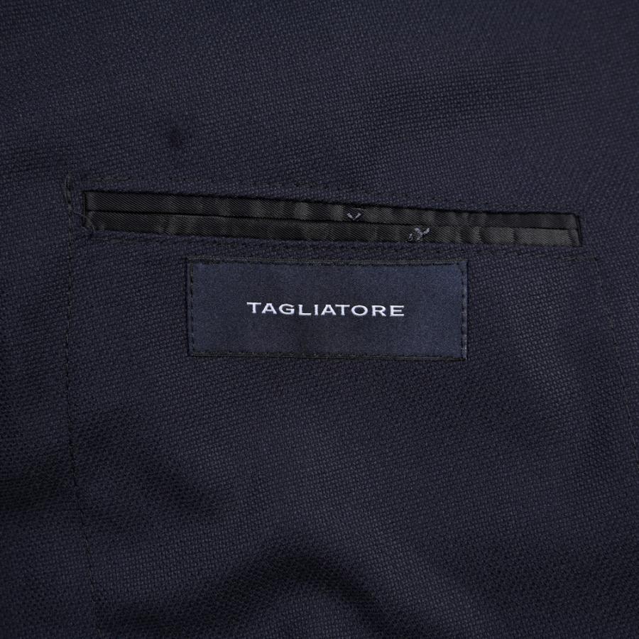 TAGLIATORE タリアトーレ / MONTECARLO テーラードジャケット 6Bダブル ピークドラペル ウール ストレッチ ネイビー / 26-27AW | TAGLIATORE | 11