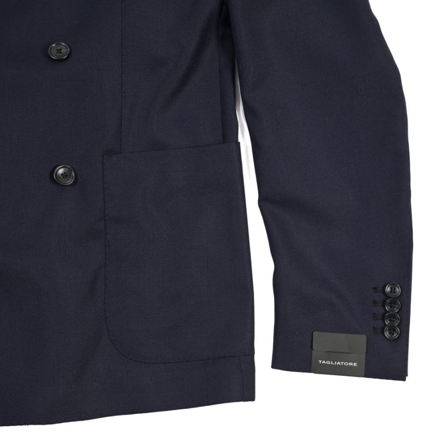TAGLIATORE タリアトーレ / MONTECARLO テーラードジャケット 6Bダブル ピークドラペル ウール ストレッチ ネイビー / 26-27AW | TAGLIATORE | 07