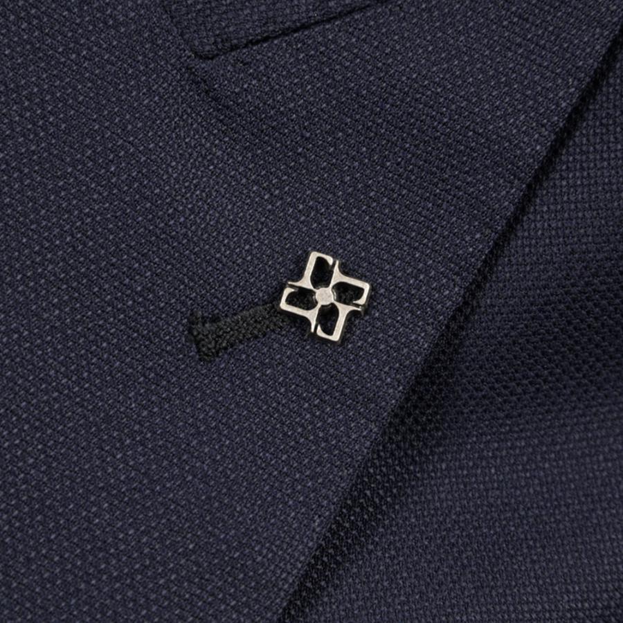 TAGLIATORE タリアトーレ / MONTECARLO テーラードジャケット 6Bダブル ピークドラペル ウール ストレッチ ネイビー / 26-27AW | TAGLIATORE | 08