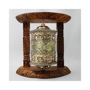 マニ車 木枠付き | 