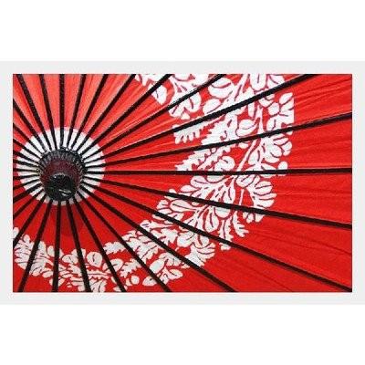 和傘 踊り傘 藤赤（装飾用） |  | 02