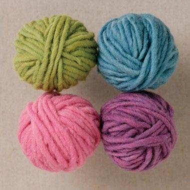 草木染め毛糸4色セット パステル調 | 