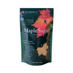 メープルシュガー　メープルシロップ100％顆粒 170g | 