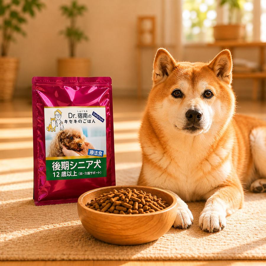 Dr.宿南のキセキのごはん 後期シニア犬（旧・介護サポート） 犬用療法