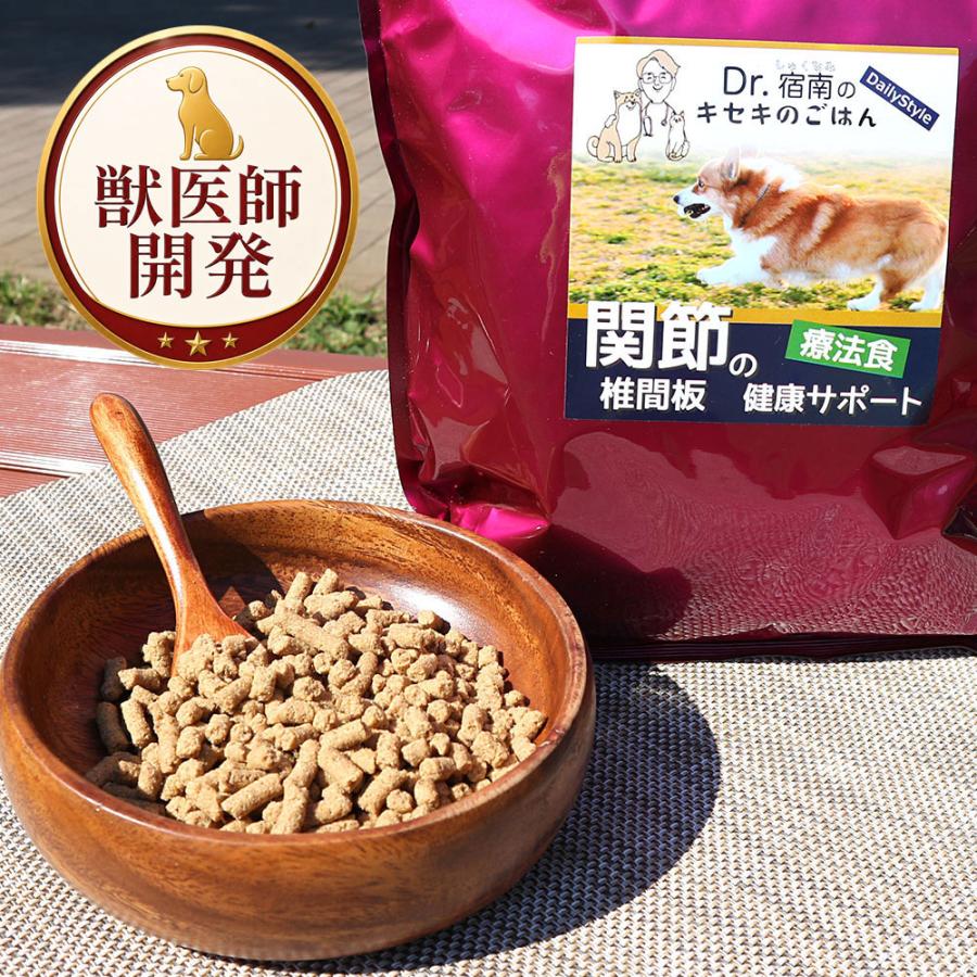 Dr.宿南のキセキのごはん 関節・椎間板の健康サポート ドッグフード 犬