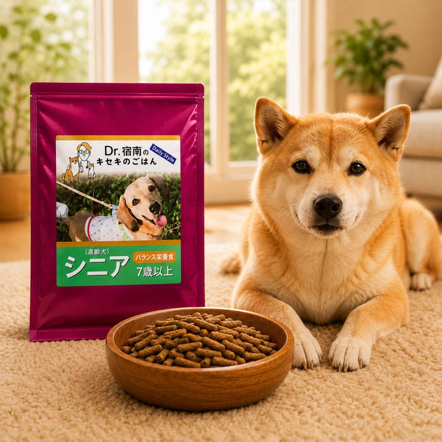 Dr.宿南のキセキのごはん ドッグフード高齢犬・シニア犬用 7歳以上