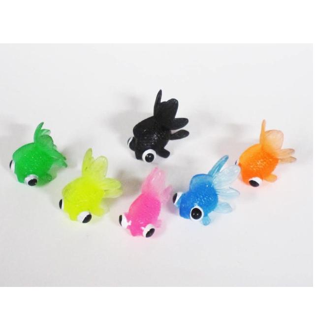 うきうきでめきん金魚すくいセット でめきん金魚6色アソート100個入り