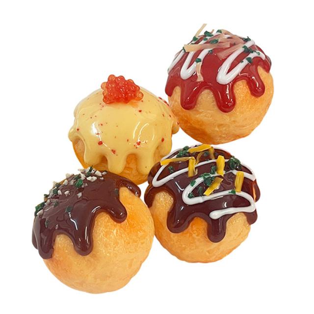 リアル大阪名物たこ焼きキーホルダー 5種5個セット : 雑貨才蔵 - 通販