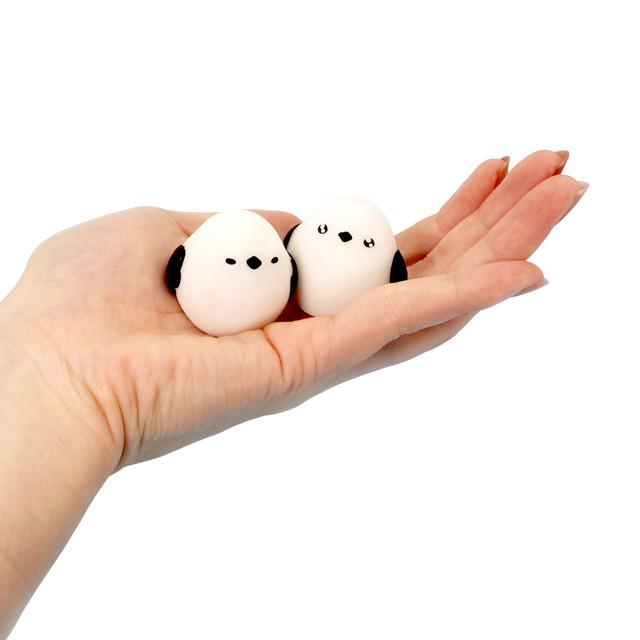 ぷにぷにシマエナガちゃん 6種6個セット ストレス解消 リラックス