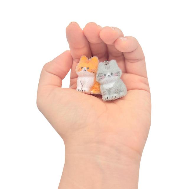フロッキー ニャンちゃん ワンポイントチャーム 6種6個セット