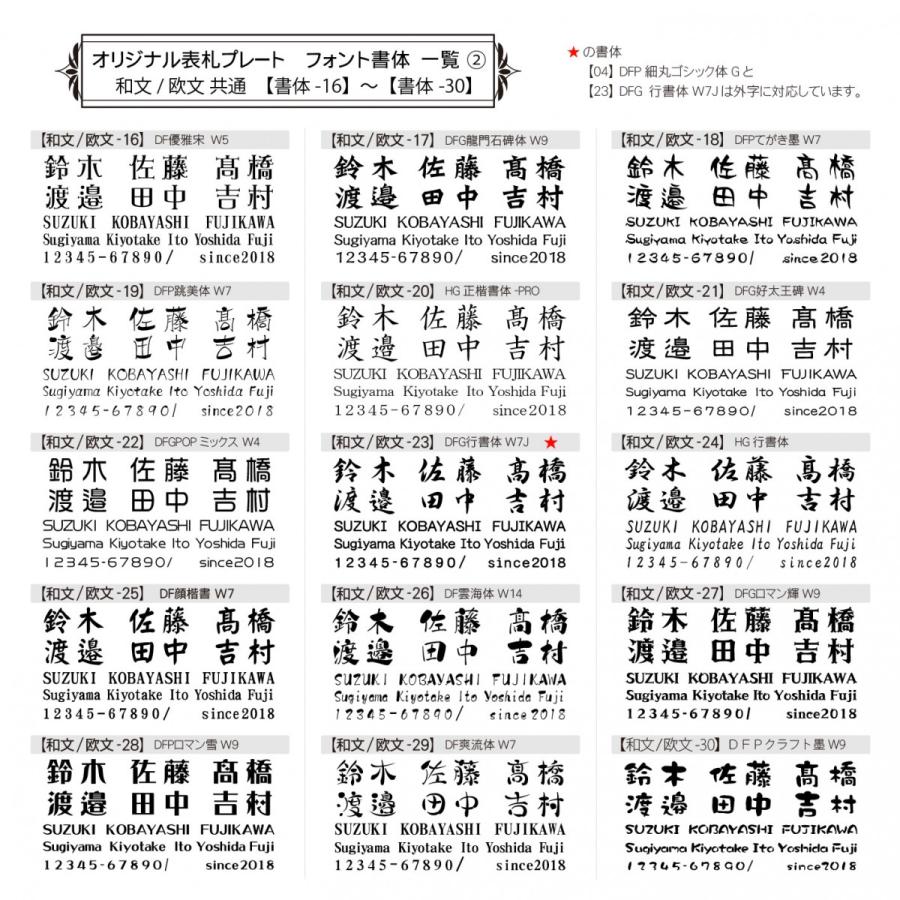 【あんしん1年保証付き】   表札 アクリル ネームプレート   LIXIL リクシル アクシィ1型対応サイズ   アクリル2層板表札   G-2146  G-STYLE オリジナル表札 |  | 11
