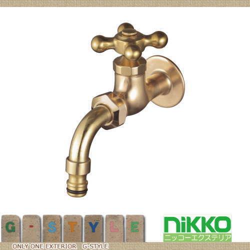 蛇口 Hシリーズ 自在蛇口 ホースアダプター一体型 ゴールド 真鍮 H301 ニッコーエクステリア Nikko 蛇口 ガーデニング 庭まわり 屋外 水道 水廻り Ni10yb Diy 建材市場 Style Japan Group 通販 Yahoo ショッピング