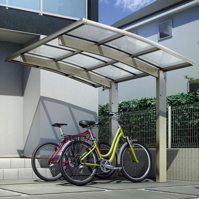 サイクルポート Ykk Ykkap 駐輪 アリュース ミニz 750タイプ 自転車置き場 物置 車庫 基本セット 22 21 標準高 H18 アルミ色 屋根 ポリカーボネート 21mm 99mm Diy 駐輪 3台用 Yk17 24 699 Style Japan Group 自転車 建材市場 即納限定価格