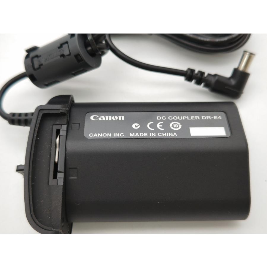 Canon DC COUPLER DR-E4 + AC ADAPTER AC-E4 美品 キャノン カプラー アダプター｜sk-kaden-camera｜02