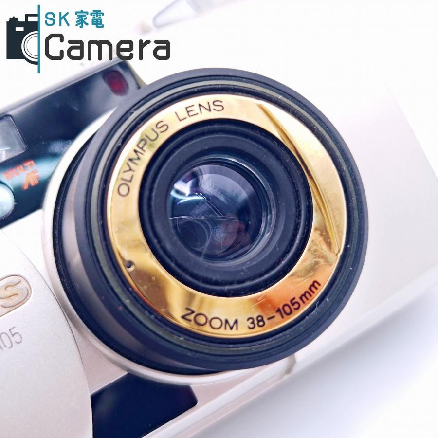 中古】 OLYMPUS μ [mju:] ZOOM 105 38-105mm DELUXE オリンパス