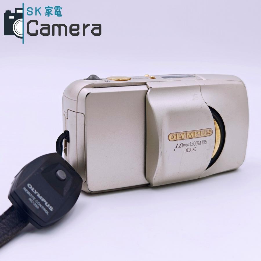 中古】 OLYMPUS μ [mju:] ZOOM 105 38-105mm DELUXE オリンパス