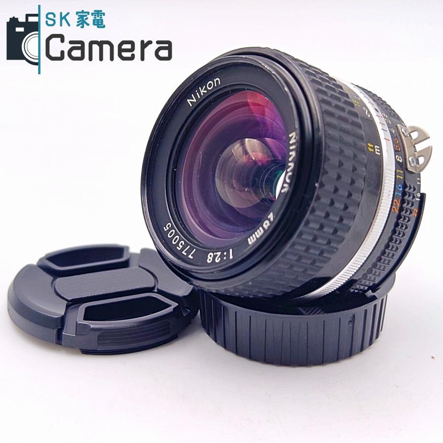 【中古】 Nikon NIKKOR 28ｍｍ F2.8 Ai-s ニコン キャップ付 中古】 Nikon NIKKOR 28mm F2.8 Ai-s ニコン キャップ付 : SK家電