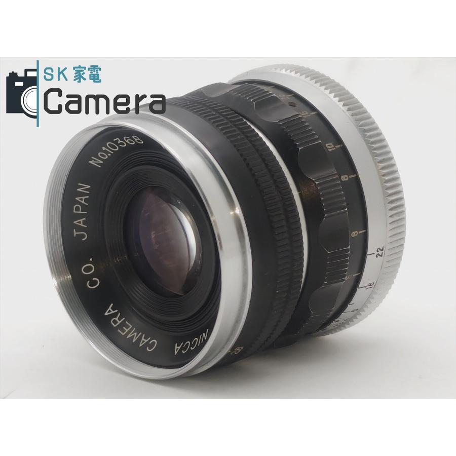 中古】 NICCA 50mm F2.8 L39 ニッカ Lマウント キャップ付 中古】 NICCA 50mm F2.8 L39 ニッカ Lマウント キャップ付
