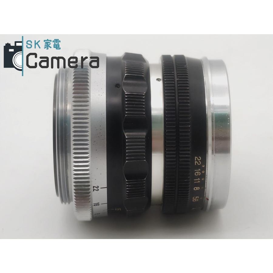 中古】 NICCA 50mm F2.8 L39 ニッカ Lマウント キャップ付 中古】 NICCA 50mm F2.8 L39 ニッカ Lマウント キャップ付