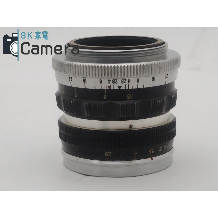 中古】 NICCA 50mm F2.8 L39 ニッカ Lマウント キャップ付 中古】 NICCA 50mm F2.8 L39 ニッカ Lマウント キャップ付