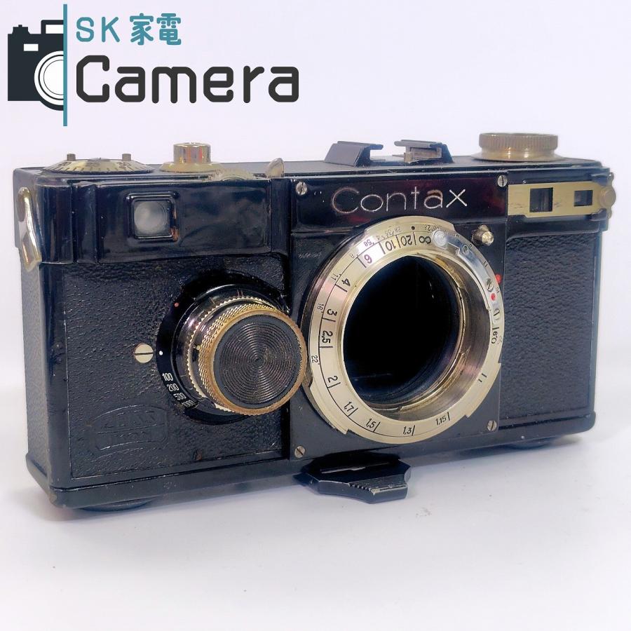 CONTAX I型 ZEISS IKON BLACKCONTAX ブラコン 1型 難有 : SK家電