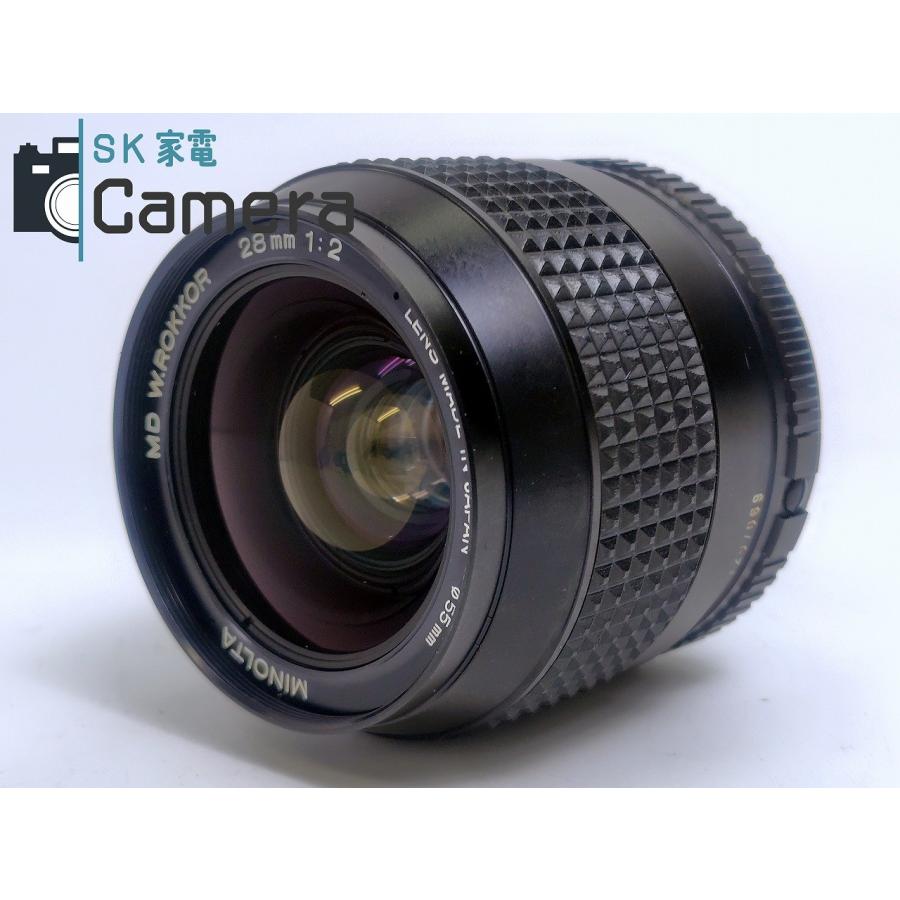 KONICA MINOLTA - 【希少】 MINOLTA MD W.ROKKOR 28ｍｍ F2 ミノルタ F ２ 希少】 MINOLTA MD W.ROKKOR 28mm F2 ミノルタ F 2 : SK家電