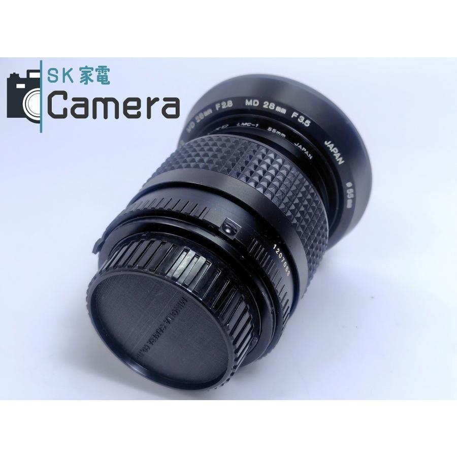 希少】 MINOLTA MD W.ROKKOR 28mm F2 ミノルタ F 2 : SK家電