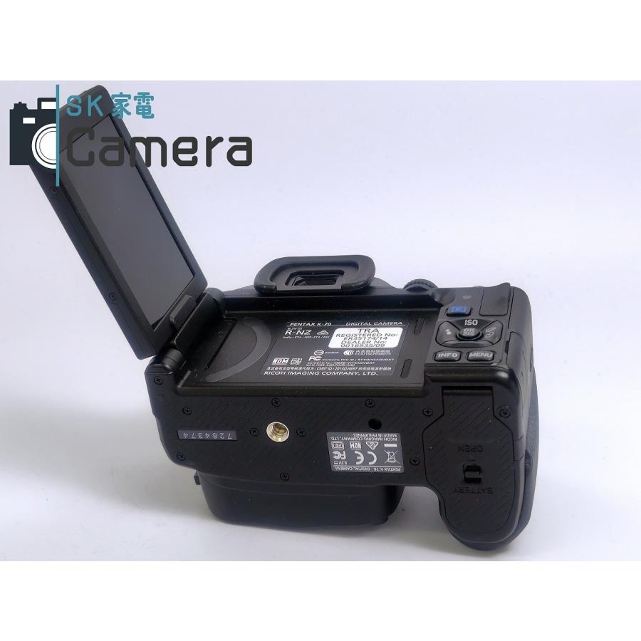 PENTAX - 【中古】 PENTAX K-70 ボディ 電池 充電器付 ショット数約650 ペンタックス 中古】 PENTAX K-70 ボディ 電池 充電器付 ショット数約650