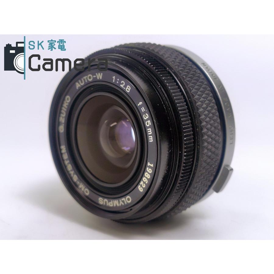 OLYMPUS - 【中古】 OLYMPUS OM-SYSTEM G.ZUIKO AUTO-W 35ｍｍ F2.8 オリンパス 中古】 OLYMPUS OM-SYSTEM G.ZUIKO AUTO-W 35mm F2.8