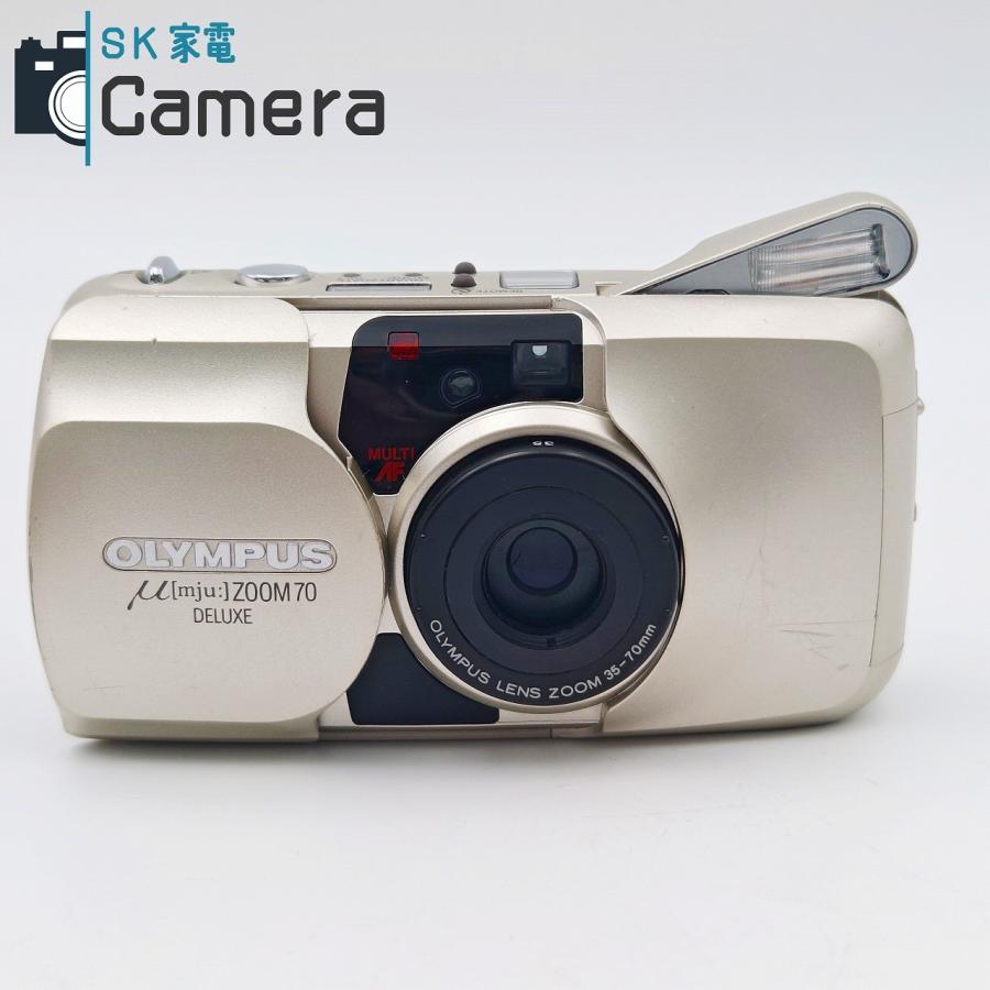 中古】 OLYMPUS μ [mju:] ZOOM 70 DELUXE オリンパス ミュー テスト用