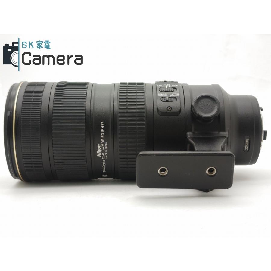 Nikon N AF-S NIKKOR 70-200ｍｍ F2.8 G II ED VR ニコン フード付き II｜sk-kaden-camera｜06