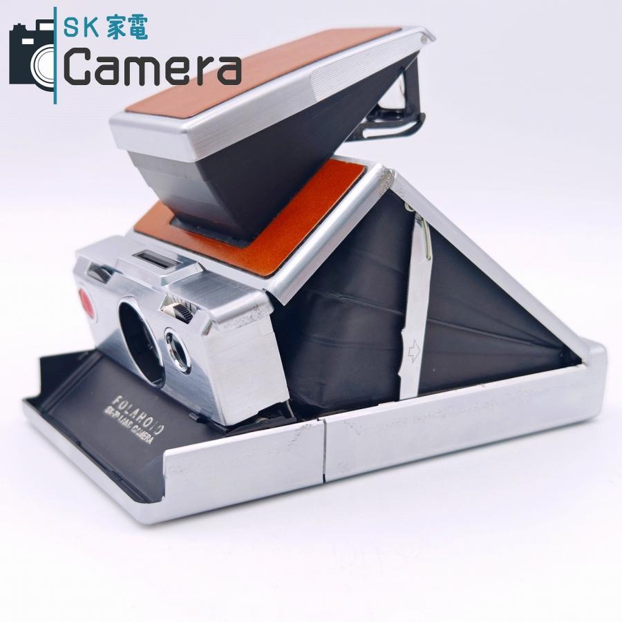中古】 POLAROID SX-70 LANDCAMERA ポラロイド キャメルカラー ケース