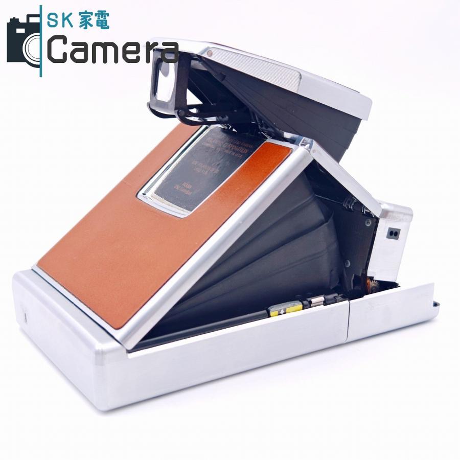 中古】 POLAROID SX-70 LANDCAMERA ポラロイド キャメルカラー ケース