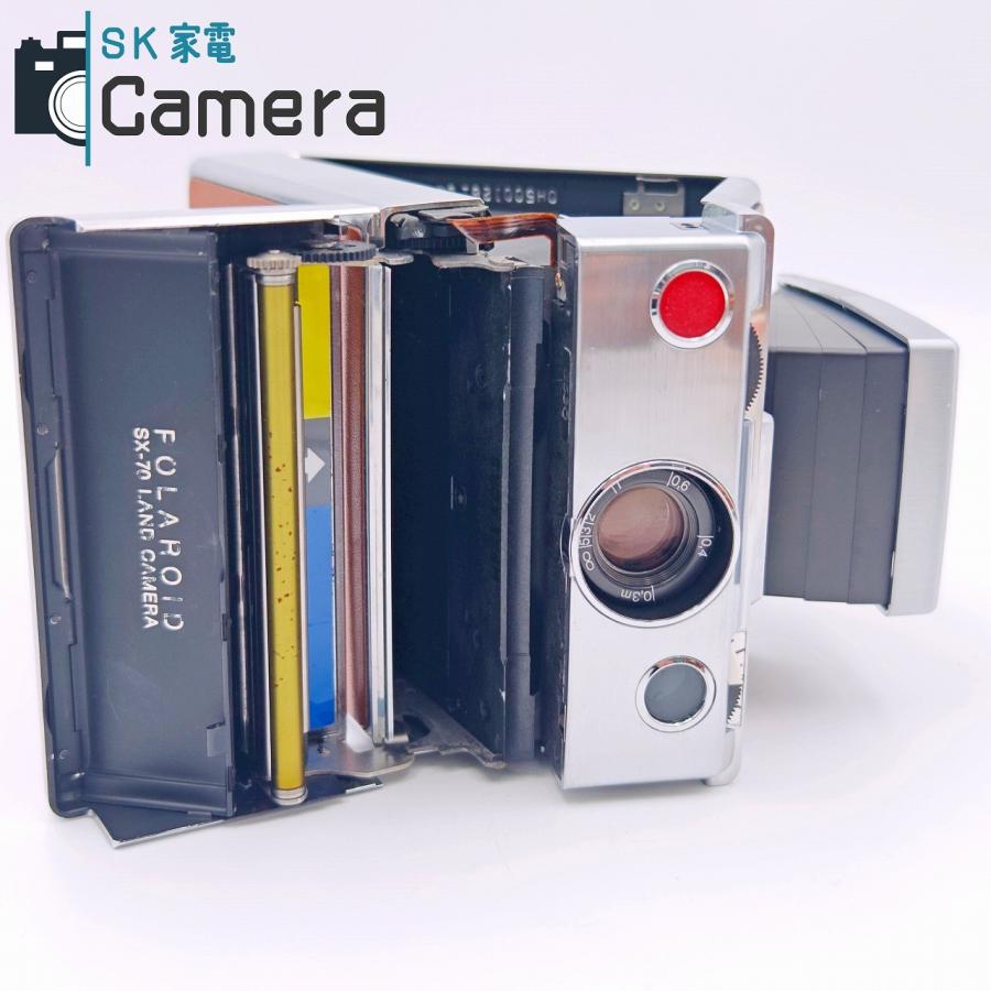 中古】 POLAROID SX-70 LANDCAMERA ポラロイド キャメルカラー ケース