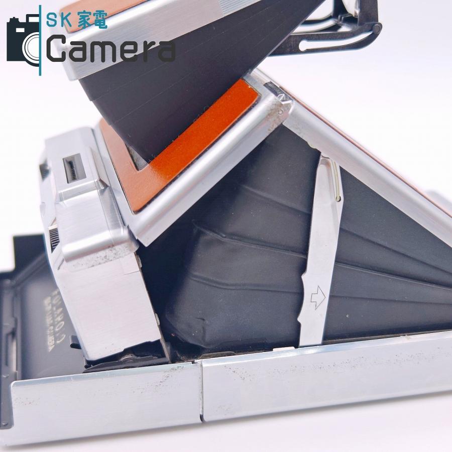 中古】 POLAROID SX-70 LANDCAMERA ポラロイド キャメルカラー ケース
