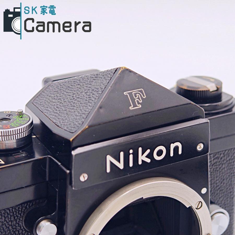 Nikon ニコン F アイレベル 中期型 フィルムカメラ シャッター動作OK 中古】 Nikon F アイレベル ブラック 中期 ニコン シャッター OK : SK