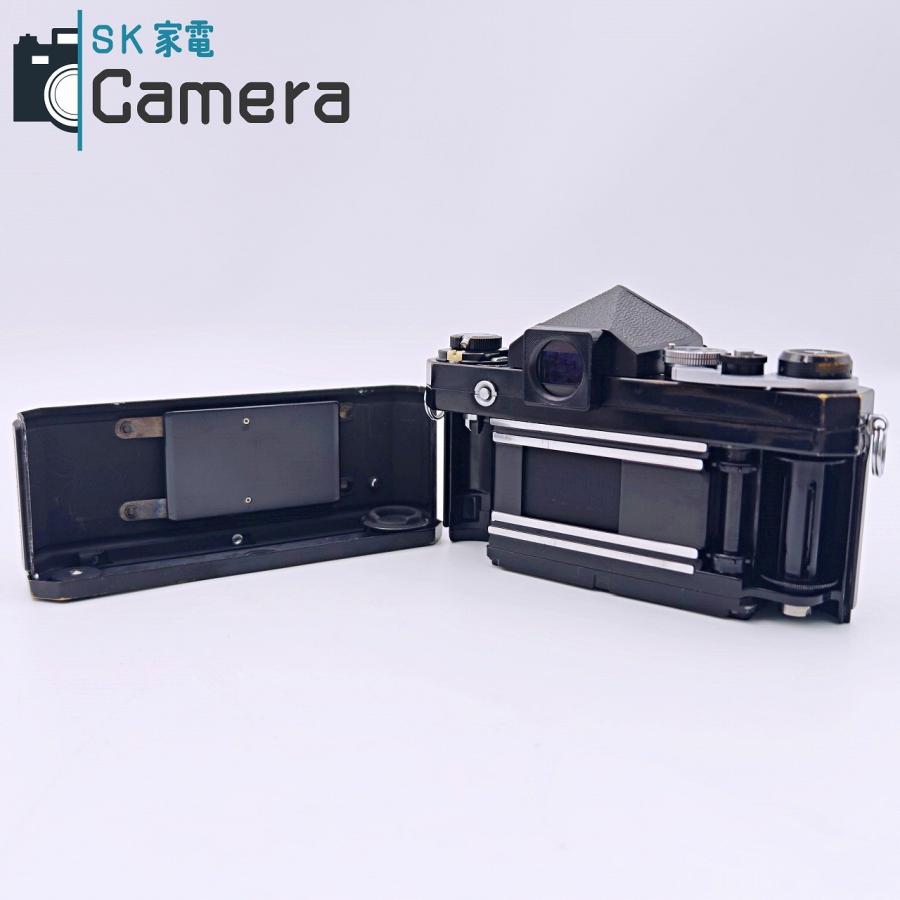 Nikon ニコン F アイレベル 中期型 フィルムカメラ シャッター動作OK 中古】 Nikon F アイレベル ブラック 中期 ニコン シャッター OK : SK