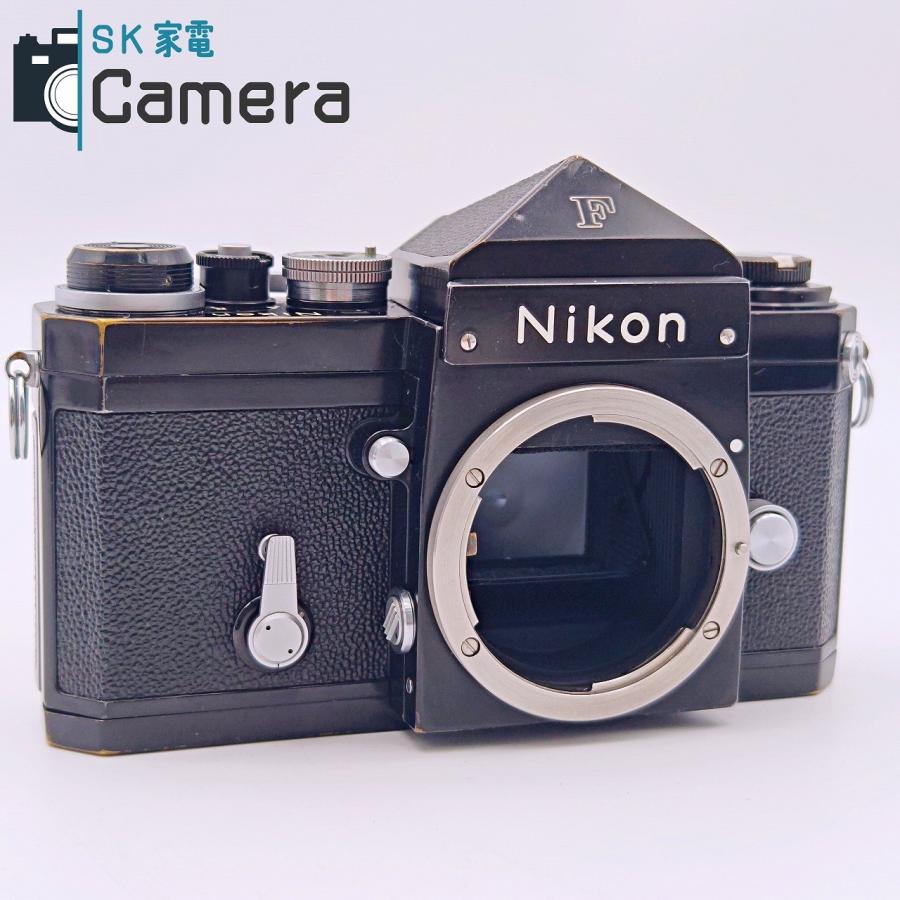Nikon ニコン F アイレベル 中期型 フィルムカメラ シャッター動作OK 中古】 Nikon F アイレベル ブラック 中期 ニコン シャッター OK : SK