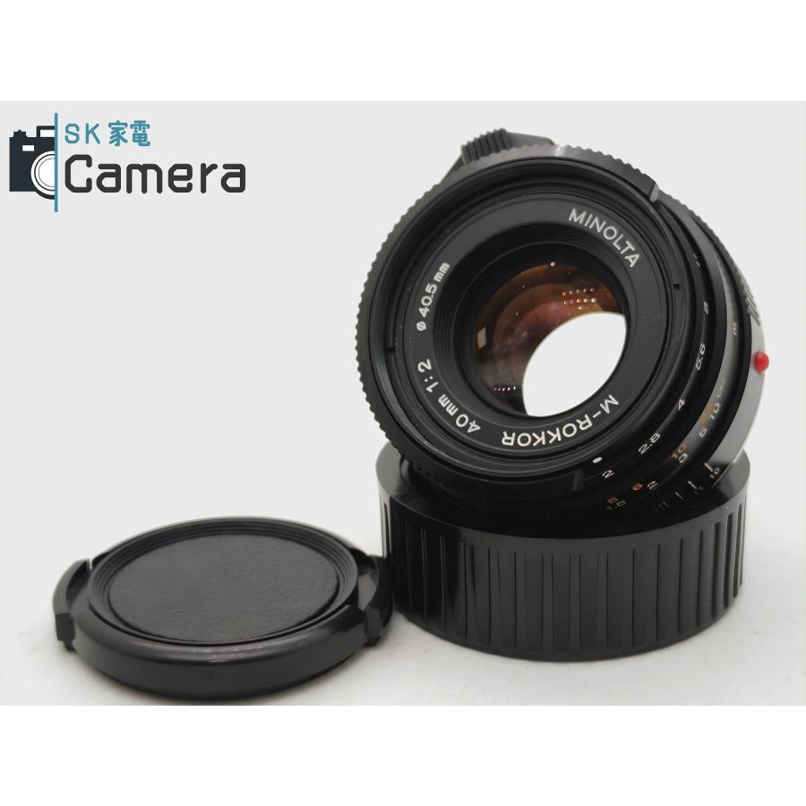 MINOLTA M-ROKKOR 40mm F2 ミノルタ Mマウント : rc-it4k57phz4f8 