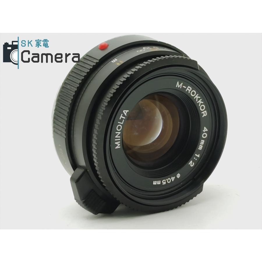MINOLTA M-ROKKOR 40mm F2 ミノルタ Mマウント : rc-it4k57phz4f8 
