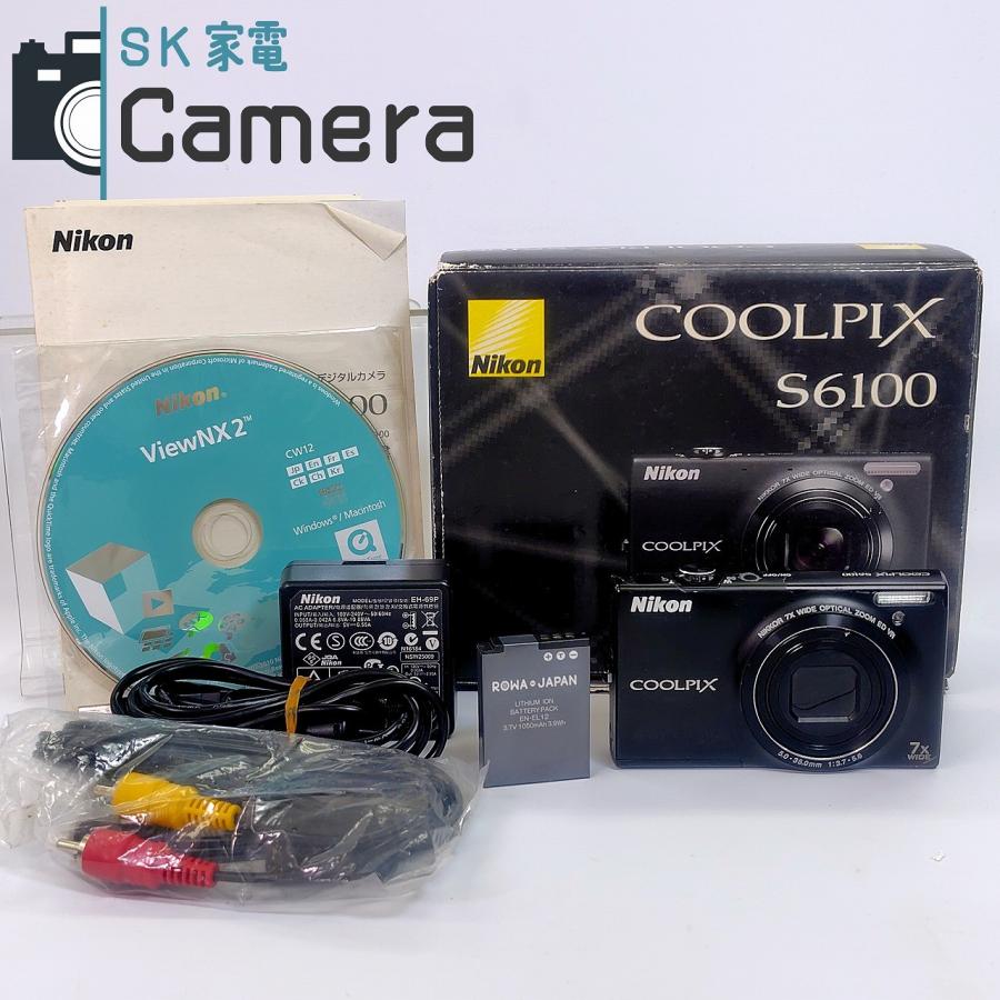 【動作確認済み】Nikon クールピクス　S6100 デジタルカメラ 中古】 Nikon COOLPIX S6100 コンパクトデジタルカメラ ニコン