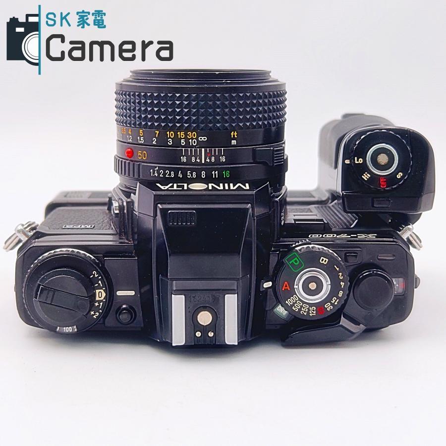 【中古】 MINOLTA X-700 MPS モータードライブ MD 50ｍｍ F1.4 テスト用フィルムにて確認済 ミノルタ_2