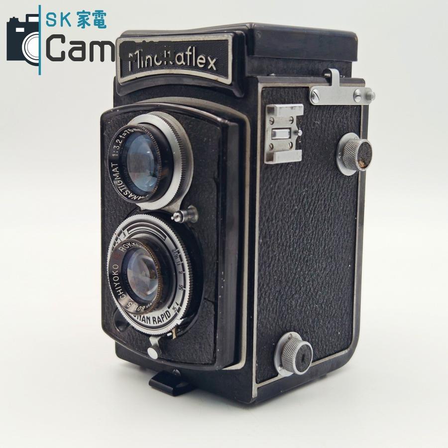 Minoltaflex 二眼レフカメラ Rokkor 75mm f/3.5 中古】 MINOLTA Minoltaflex ROKKOR 75mm F3.5 ミノルタ 二眼レフ