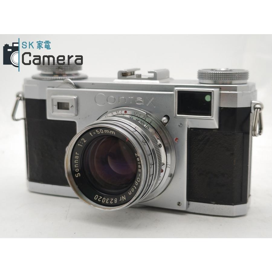 ZEISS IKON CONTAX II + Sonnar 50mm F2 T カラーダイヤル ZEISS IKON CONTAX II + Sonnar 50mm F2 T カラーダイヤル