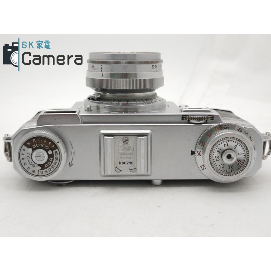 ZEISS IKON CONTAX II + Sonnar 50mm F2 T カラーダイヤル ZEISS IKON CONTAX II + Sonnar 50mm F2 T カラーダイヤル